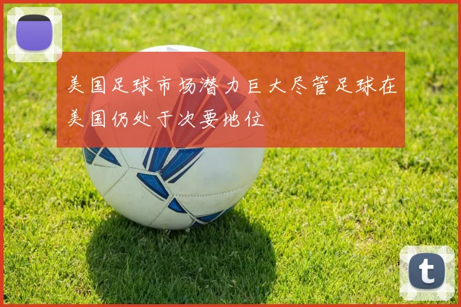 美国足球市场潜力巨大尽管足球在美国仍处于次要地位